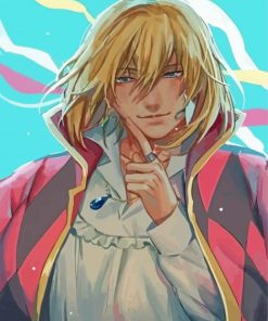 Howl Pendragon Howls Moving Castle Diamond Painting