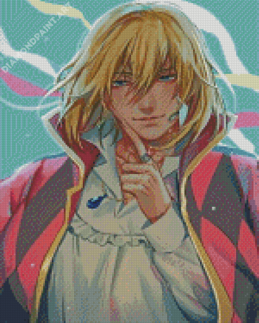 Howl Pendragon Howls Moving Castle Diamond Painting