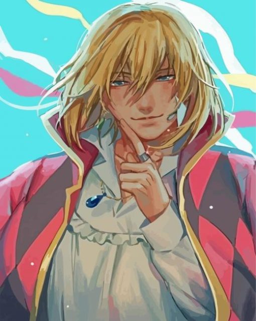 Howl Pendragon Howls Moving Castle Diamond Painting