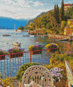 Italian Lakeside Diamond Painting