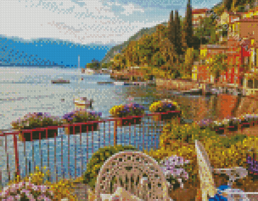 Italian Lakeside Diamond Painting