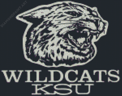 Kansas State Wildcats Art Diamond Painting