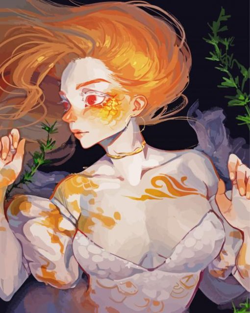 Koi Mermaid Girl Art Diamond Painting