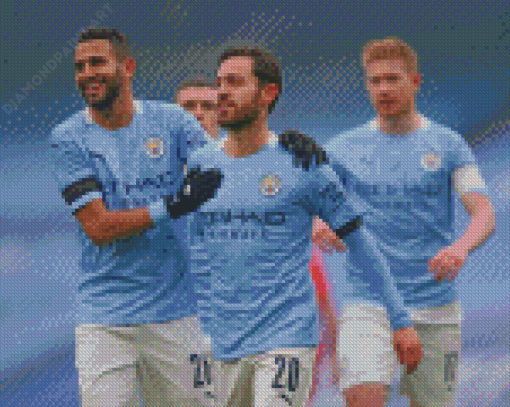 Man City Diamond Painting