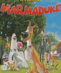 Marmaduke Poster Diamond Painting