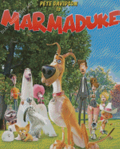 Marmaduke Poster Diamond Painting