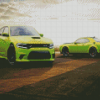 Mopar Green Cars Diamond Painting