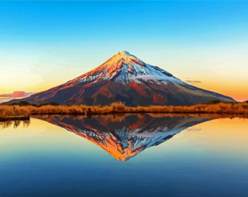 Mount Taranaki Diamond Painting