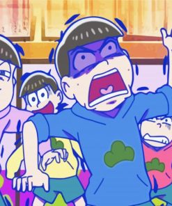 Osomatsu San Illustration Diamond Painting