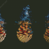 Pinecone In Water Diamond Painting