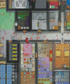 Rimworld Game Diamond Painting