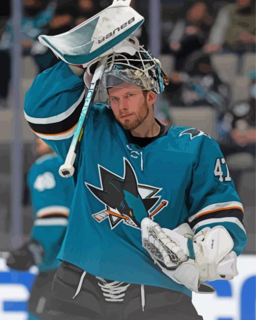 San Jose Sharks Player Diamond Painting