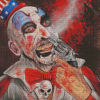 Scary Captain Spaulding Diamond Painting