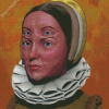 Scary Lady Four Eyes Diamond Painting