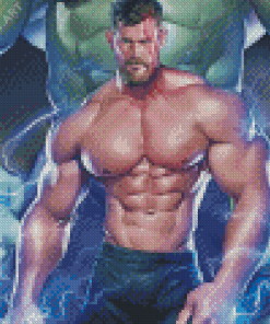 Strong Bodybuilder Diamond Painting