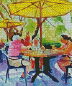 Sunday Brunch Art Diamond Painting