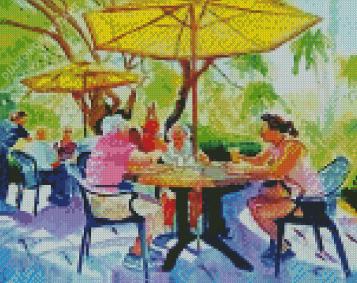 Sunday Brunch Art Diamond Painting