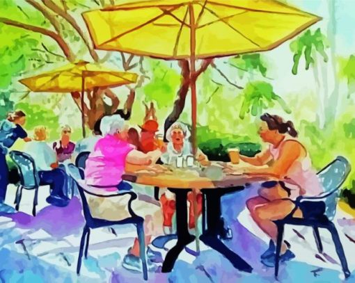 Sunday Brunch Art Diamond Painting