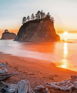 Sunset Oregon Coast Diamond Painting