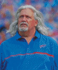 The Football Coach Rob Ryan Art Diamond Painting