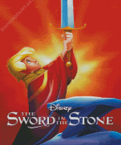 The Sword In The Stone Movie Diamond Painting