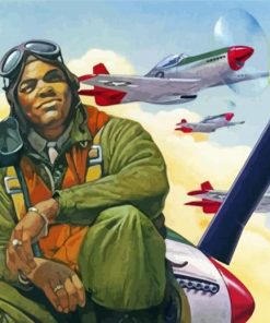 Tuskegee Airmen Art Diamond Painting