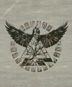 Valknut Symbol Art Diamond Painting