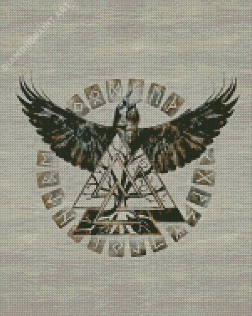 Valknut Symbol Art Diamond Painting