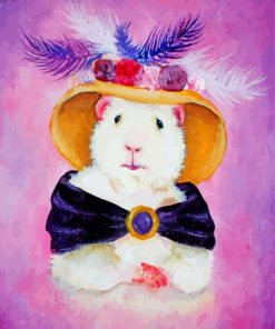 Victorian Guinea Pig Diamond Painting