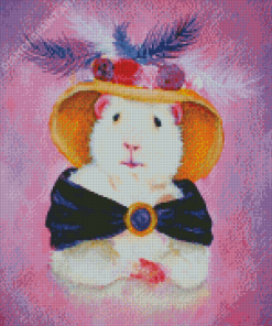 Victorian Guinea Pig Diamond Painting