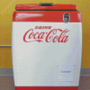 White Coke Refrigerator Diamond Painting