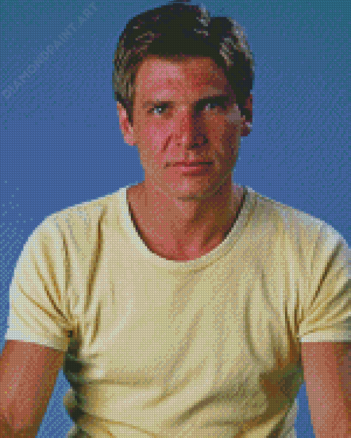 Young Harrison Ford Diamond Painting