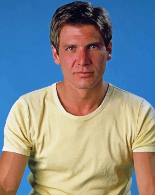 Young Harrison Ford Diamond Painting