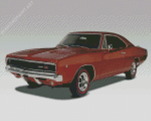 1968 Dodge Charger Car Diamond Painting