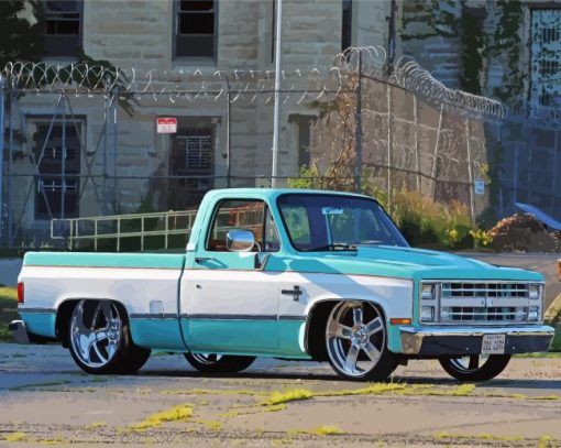 1985 Chevy C10 Diamond Painting