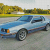 1986 Ford Tbird Car Diamond Paintings