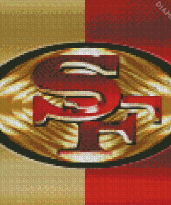 49ers Football Team Logo Diamond Paintings