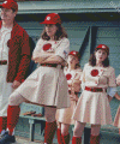 A League Of Their Own Characters Diamond Painting