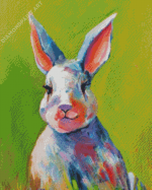 Abstract Hare Diamond Painting