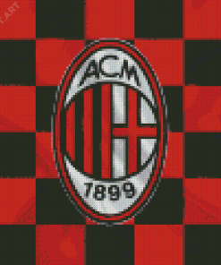 Ac Milan Logo Diamond Painting