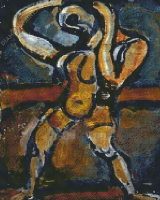 Acrobate VII By Georges Rouault Diamond Painting