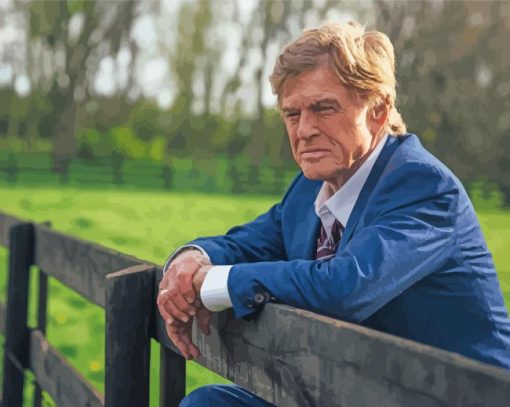 Actor Robert Redford Diamond Painting