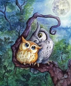 Adorable Owls Diamond Painting