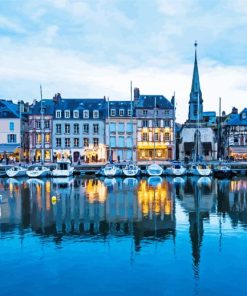 Aesthetic Honfleur In France Diamond Painting