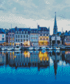 Aesthetic Honfleur In France Diamond Painting