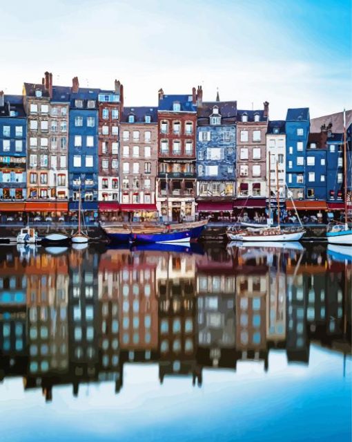 Aesthetic Honfleur Diamond Painting