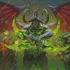 Aesthetic Illidan Stormrage Diamond Painting