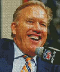 Aesthetic John Elway Diamond Painting