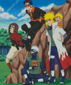 Aesthetic Team Minato Diamond Painting