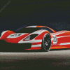 Aesthetic Red Porsche 917 Diamond Painting